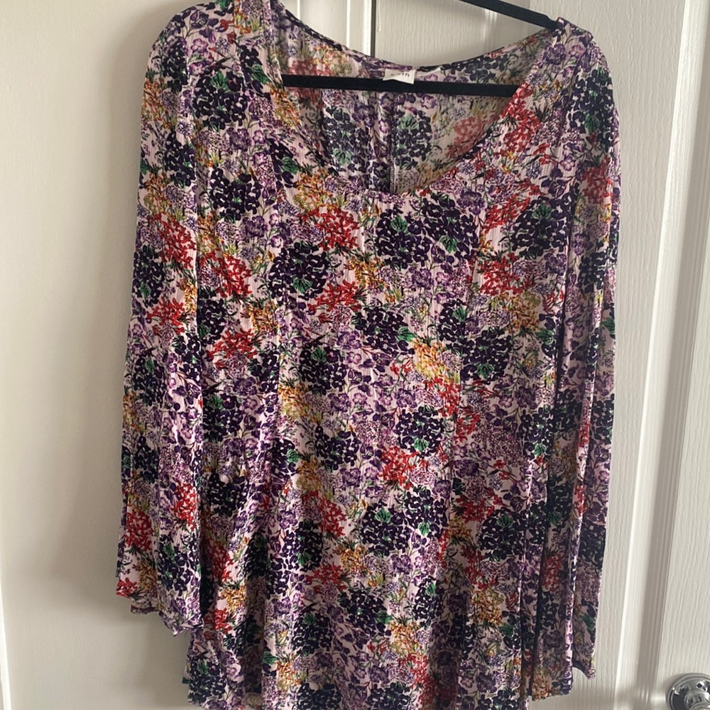 Floral flowing dress